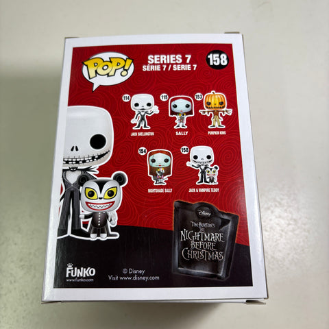 Jack Skellington and Vampire Teddy - Nightmare Before Christmas Disney Funko Pop 158 Vinyl Figure Convention Exlcusive
