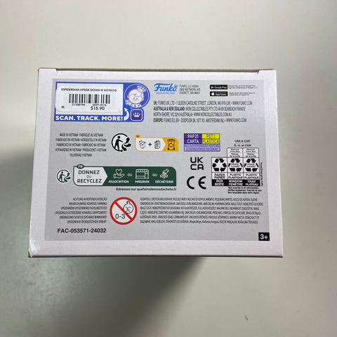 Spider-Man (Hanging) -  Marvel Funko Pop 1357 Boxlunch Exclusive