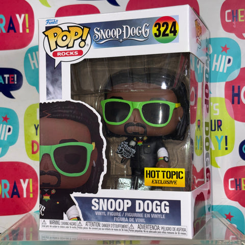 Snoop Dogg EXCLUSIVE - Funko Pop Rocks 324 Vinyl Figure (11.4 Cm L × 8.9 Cm W × 15.9 Cm H)