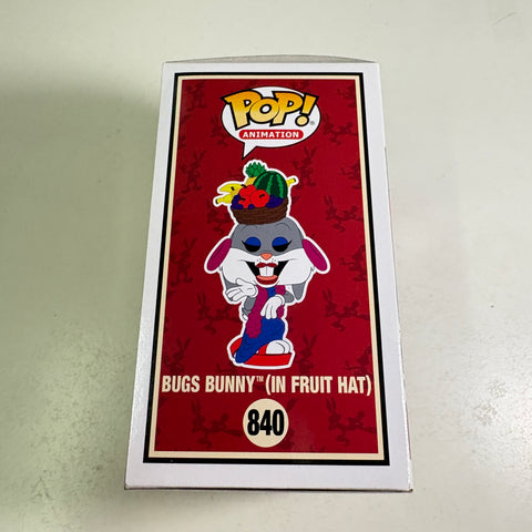 Bugs Bunny In Fruit Hat - Looney Tunes Funko Pop 840 Vinyl Figure (11.4 Cm L × 8.9 Cm W × 15.9 Cm H)