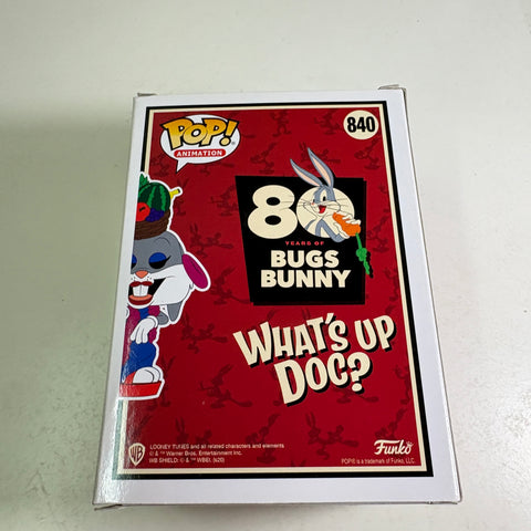 Bugs Bunny In Fruit Hat - Looney Tunes Funko Pop 840 Vinyl Figure (11.4 Cm L × 8.9 Cm W × 15.9 Cm H)