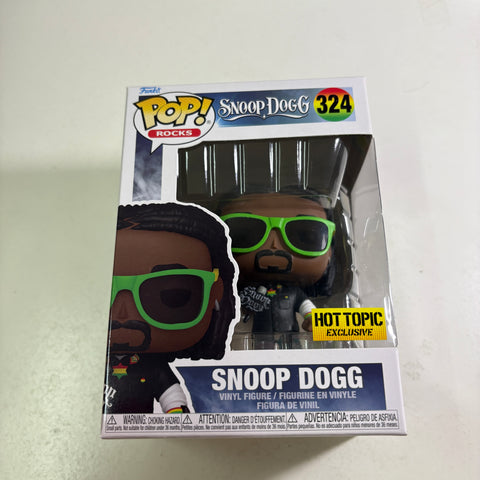 Snoop Dogg EXCLUSIVE - Funko Pop Rocks 324 Vinyl Figure (11.4 Cm L × 8.9 Cm W × 15.9 Cm H)