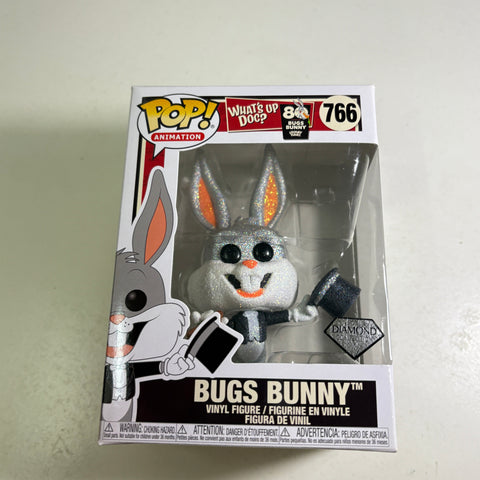 Bugs Bunny DIAMOND - Looney Tunes Funko Pop 766 Vinyl Figure (11.4 Cm L × 8.9 Cm W × 15.9 Cm H)