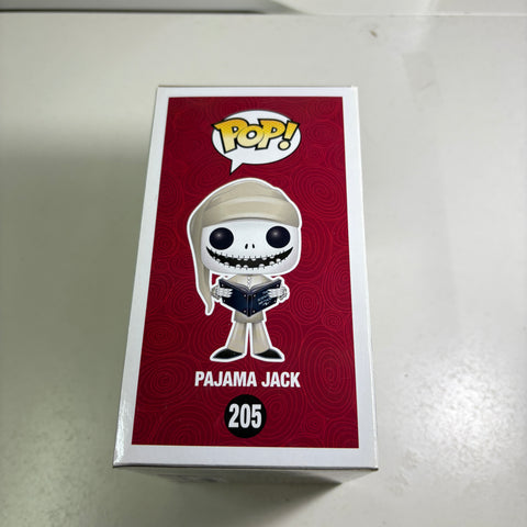 Pajama Jack Skellington - Nightmare Before Christmas Disney Funko Pop 205 Vinyl Figure Convention Exclusive