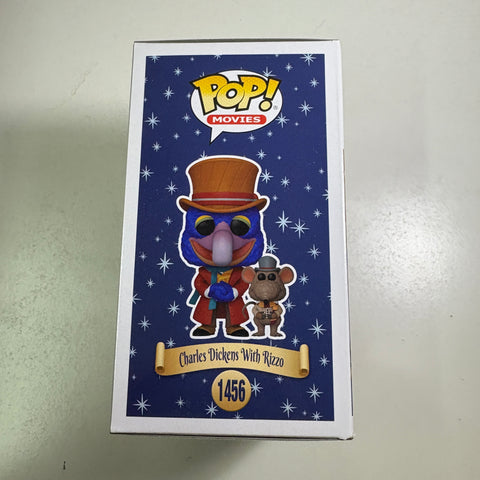 The Muppets Christmas Carol - Charles Dickens with Rizzo Disney Funko Pop 1456