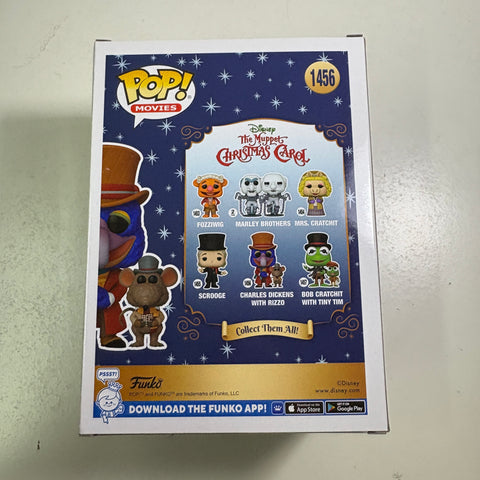 The Muppets Christmas Carol - Charles Dickens with Rizzo Disney Funko Pop 1456
