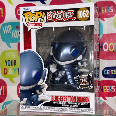 Blue-Eyes Toon Dragon - YUGIOH Funko Pop 1062 Vinyl Figure (11.4 Cm L × 8.9 Cm W × 15.9 Cm H)