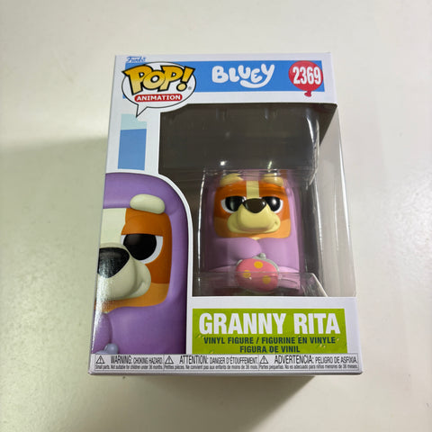 Granny Rita - Bluey Funko Pop 2360 Vinyl Figure (11.4 Cm L × 8.9 Cm W × 15.9 Cm H)