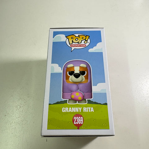 Granny Rita - Bluey Funko Pop 2360 Vinyl Figure (11.4 Cm L × 8.9 Cm W × 15.9 Cm H)