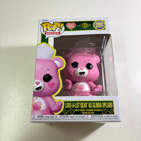Love-a-lot Bear as Glinda Upland- Care Bears x Wicked Funko Pop 2051 Vinyl Figure (11.4 Cm L × 8.9 Cm W × 15.9 Cm H)