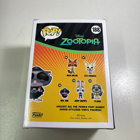 BOX FLAWS VIEW PHOTOS Mr. Big - Zootopia Disney Funko Pop 188 Vinyl Figures