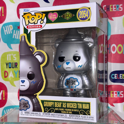 Grumpy Bear as Wicked Tin Man - Care Bears x Wicked Funko Pop 2054 Vinyl Figure (11.4 Cm L × 8.9 Cm W × 15.9 Cm H)