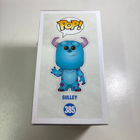 Sulley FLOCKED - Monsters Inc Disney Funko Pop 385 Vinyl Figure Exclusive