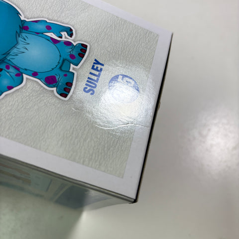 Sulley FLOCKED - Monsters Inc Disney Funko Pop 385 Vinyl Figure Exclusive