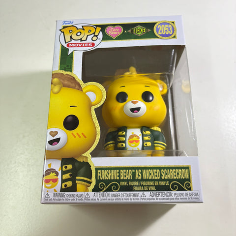 Funshine Bear as Wicked Scarecrow - Care Bears x Wicked Funko Pop 2053 Vinyl Figure (11.4 Cm L × 8.9 Cm W × 15.9 Cm H)