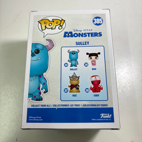 Sulley FLOCKED - Monsters Inc Disney Funko Pop 385 Vinyl Figure Exclusive