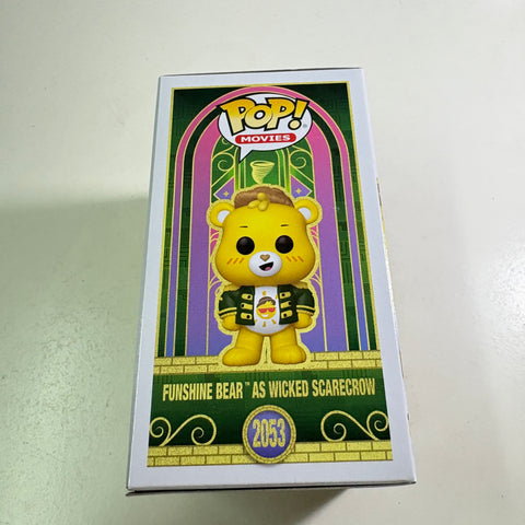 Funshine Bear as Wicked Scarecrow - Care Bears x Wicked Funko Pop 2053 Vinyl Figure (11.4 Cm L × 8.9 Cm W × 15.9 Cm H)