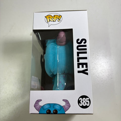 Sulley FLOCKED - Monsters Inc Disney Funko Pop 385 Vinyl Figure Exclusive