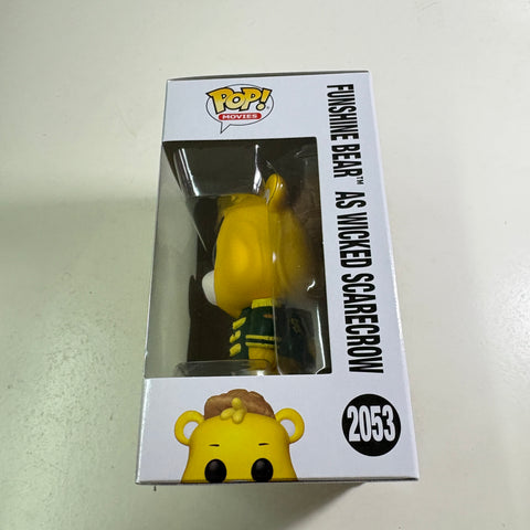 Funshine Bear as Wicked Scarecrow - Care Bears x Wicked Funko Pop 2053 Vinyl Figure (11.4 Cm L × 8.9 Cm W × 15.9 Cm H)