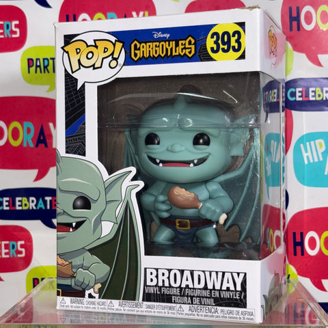 SEVERE BOX DAMAGE Broadway - Gargoyles Disney Funko Pop 393 Vinyl Figure
