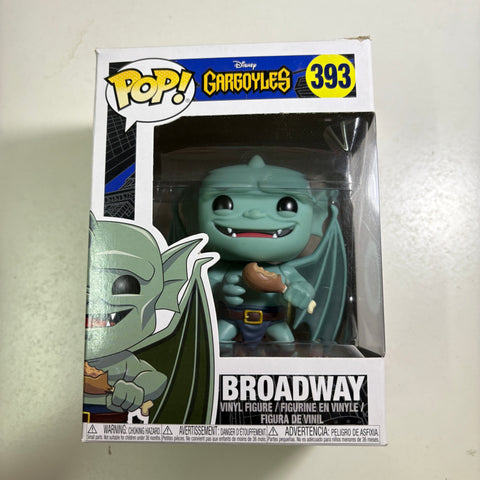SEVERE BOX DAMAGE Broadway - Gargoyles Disney Funko Pop 393 Vinyl Figure