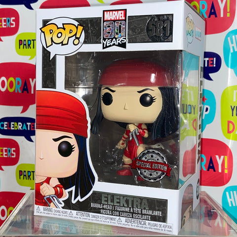 Elektra - X-Men Marvel Funko Pop 581 Exclusive