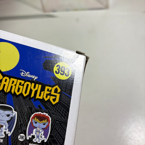 SEVERE BOX DAMAGE Broadway - Gargoyles Disney Funko Pop 393 Vinyl Figure