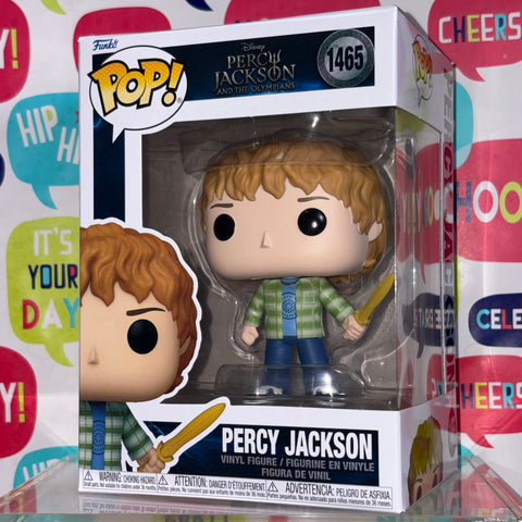 Percy Jackson - Disney Funko Pop 1465 Vinyl Figure (11.4 Cm L × 8.9 Cm W × 15.9 Cm H)