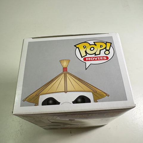 BOX FLAWS VIEW PHOTOS Po with Hat - Kung Fu Panda Funko Pop 252 Vinyl Figure (11.4 Cm L × 8.9 Cm W × 15.9 Cm H)