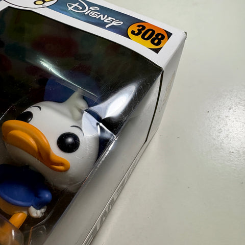 BOX FLAWS VIEW PHOTOS Dewey - Ducktales Disney Funko Pop 308 Vinyl Figure (11.4 Cm L × 8.9 Cm W × 15.9 Cm H)