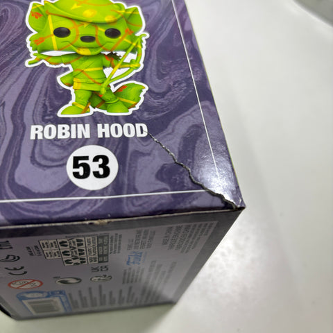 BOX FLAWS VIEW PHOTOS Robin Hood (Artist Series) - Robinhood Disney Funko Pop 53 Vinyl Figure Exclusive