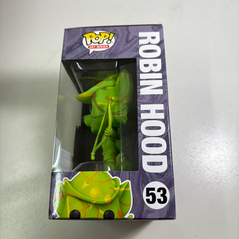BOX FLAWS VIEW PHOTOS Robin Hood (Artist Series) - Robinhood Disney Funko Pop 53 Vinyl Figure Exclusive