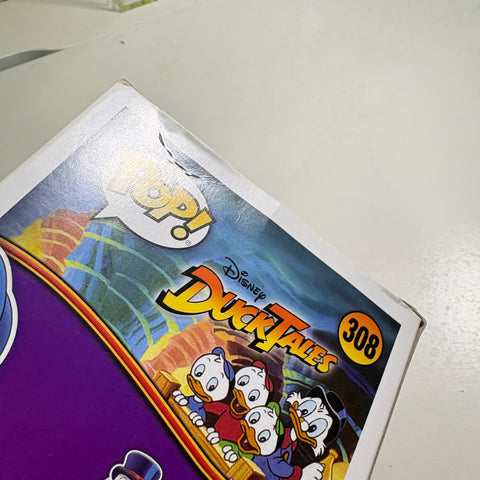 BOX FLAWS VIEW PHOTOS Dewey - Ducktales Disney Funko Pop 308 Vinyl Figure (11.4 Cm L × 8.9 Cm W × 15.9 Cm H)