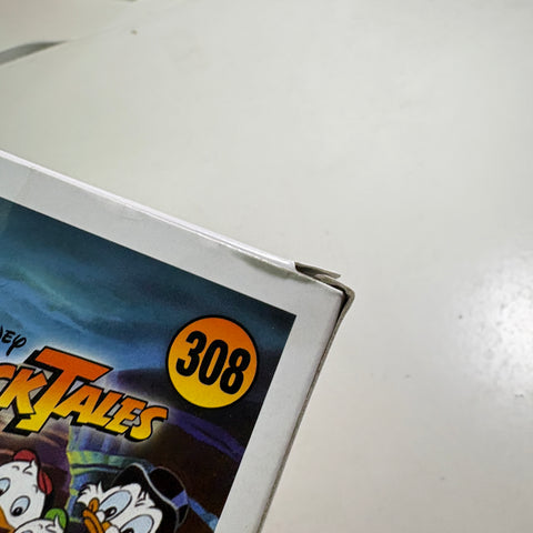 BOX FLAWS VIEW PHOTOS Dewey - Ducktales Disney Funko Pop 308 Vinyl Figure (11.4 Cm L × 8.9 Cm W × 15.9 Cm H)