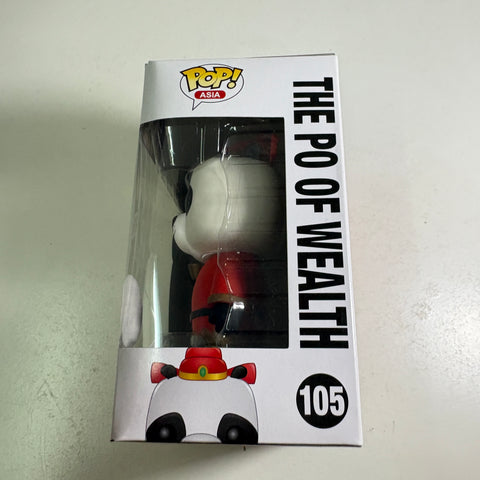 The Po of Wealth - Kung Fu Panda Funko Pop 105 Vinyl Figure (11.4 Cm L × 8.9 Cm W × 15.9 Cm H)