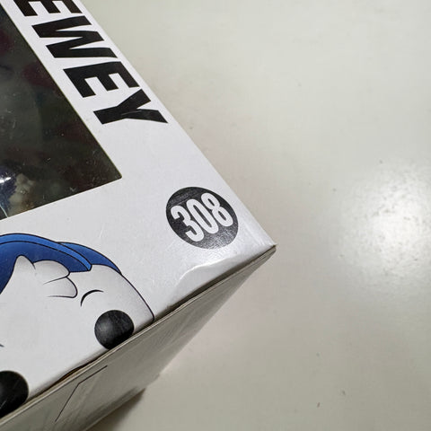 BOX FLAWS VIEW PHOTOS Dewey - Ducktales Disney Funko Pop 308 Vinyl Figure (11.4 Cm L × 8.9 Cm W × 15.9 Cm H)