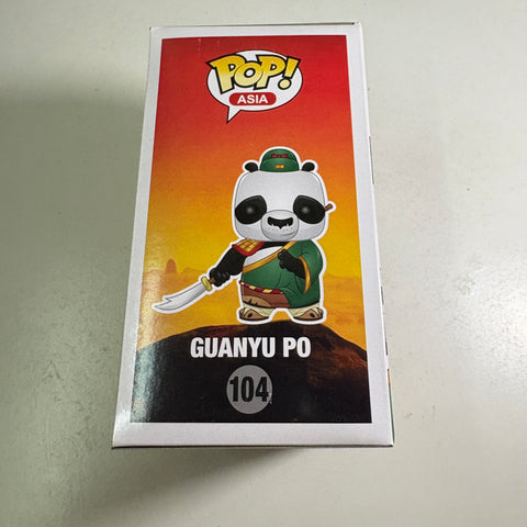 Guanyu Po - Kung Fu Panda Funko Pop 104 Vinyl Figure (11.4 Cm L × 8.9 Cm W × 15.9 Cm H)