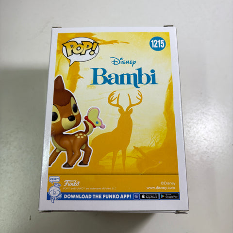 STICKER RESIDUE Bambi - Disney Funko Pop 1215 Vinyl Figure Summer Convention Exclusive