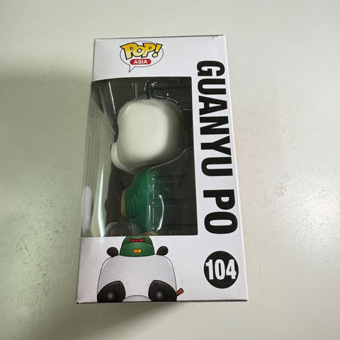 Guanyu Po - Kung Fu Panda Funko Pop 104 Vinyl Figure (11.4 Cm L × 8.9 Cm W × 15.9 Cm H)