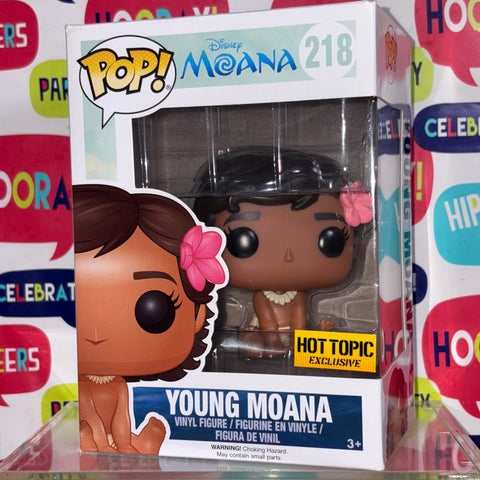 Young Moana - Moana Disney Funko Pop 218 Vinyl Figure Exclusive
