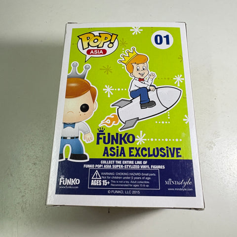 Freddy Funko as WuKong - Funko Pop 01 Vinyl Figure (11.4 Cm L × 8.9 Cm W × 15.9 Cm H)