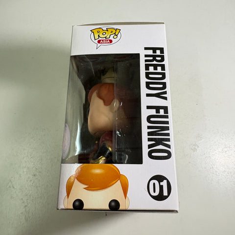 Freddy Funko as WuKong - Funko Pop 01 Vinyl Figure (11.4 Cm L × 8.9 Cm W × 15.9 Cm H)