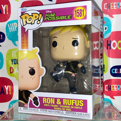 Kim Possible - Ron & Rufus Funko Pop 1581