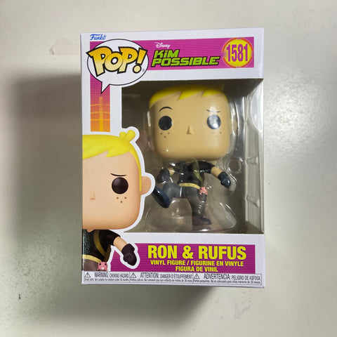 Kim Possible - Ron & Rufus Funko Pop 1581