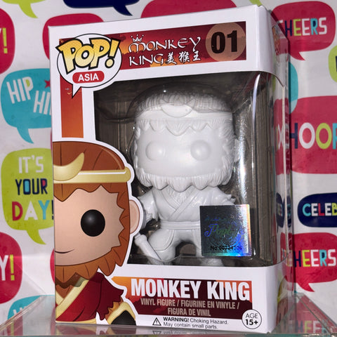 Monkey King WHITE - Funko Pop 01 Vinyl Figure (11.4 Cm L × 8.9 Cm W × 15.9 Cm H)