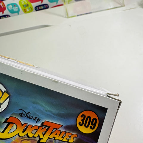 BOX FLAWS VIEW PHOTOS Louie - Ducktales Disney Funko Pop 309 Vinyl Figure (11.4 Cm L × 8.9 Cm W × 15.9 Cm H)