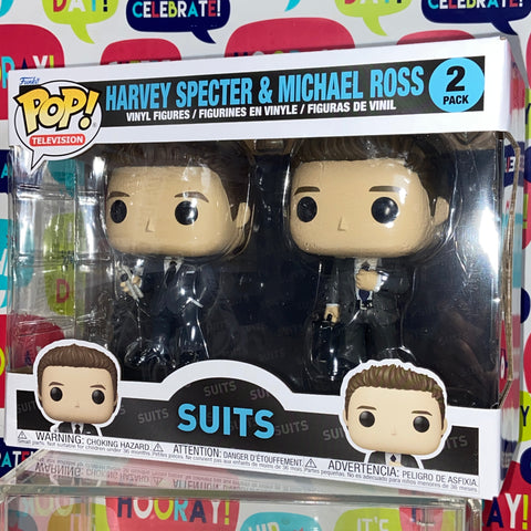 Suits - Harvey Specter & Michael Ross Funko Pop 2 Pack