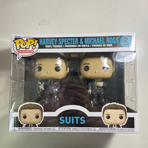 Suits - Harvey Specter & Michael Ross Funko Pop 2 Pack