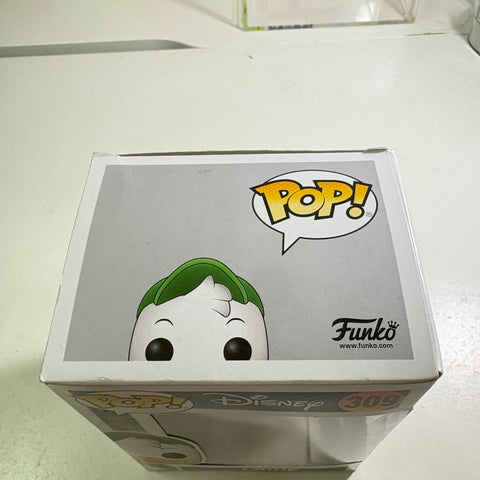 BOX FLAWS VIEW PHOTOS Louie - Ducktales Disney Funko Pop 309 Vinyl Figure (11.4 Cm L × 8.9 Cm W × 15.9 Cm H)