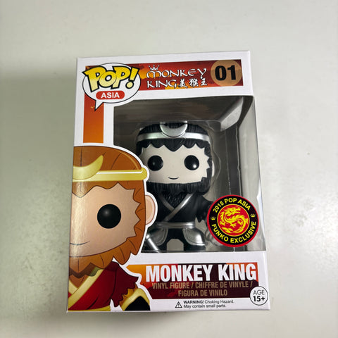 Monkey King Black White - Funko Pop Vinyl Figure (11.4 Cm L × 8.9 Cm W × 15.9 Cm H)